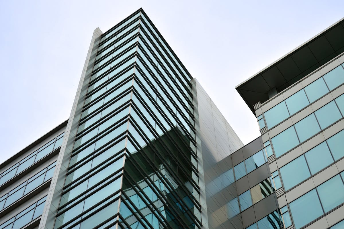 Modern office building exterior