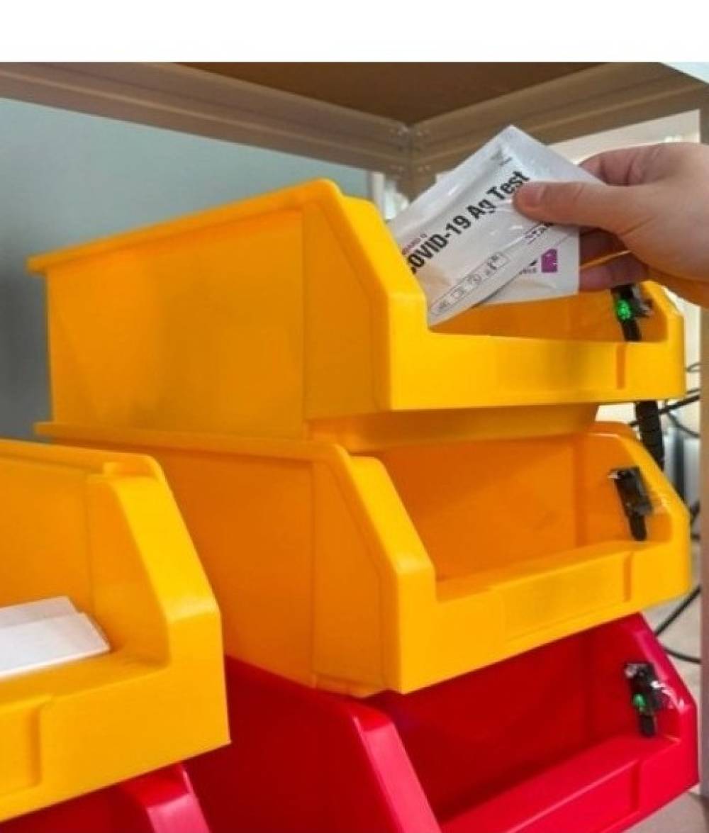 Automation with Stackable Bins