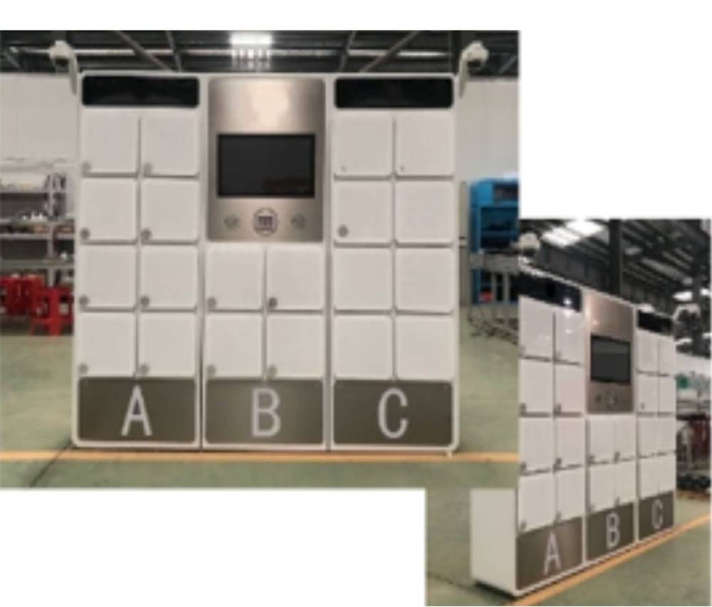 Last mile delivery with our DrK Smart Lockers.